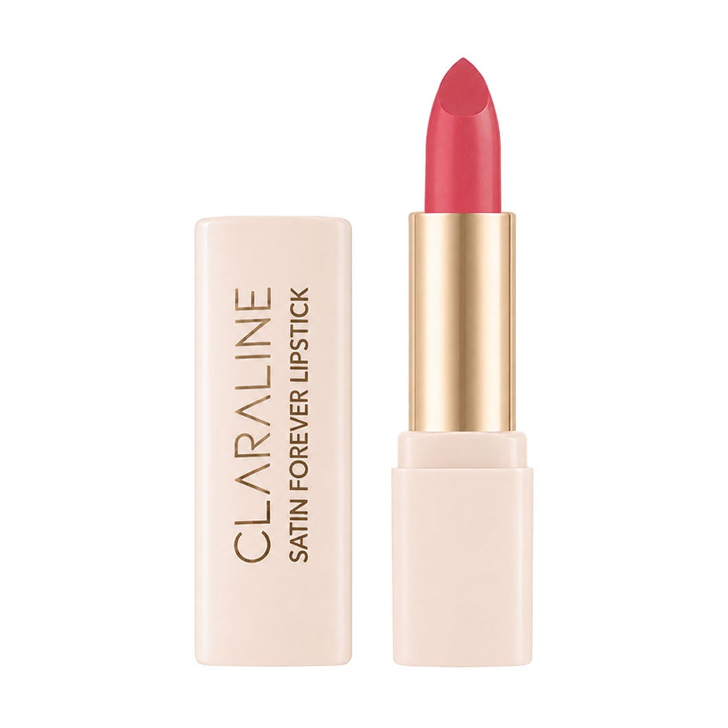 Кремова помада для губ CLARAline Satin Forever Lipstick, SF254 Dusty Coral, 4.5 г
